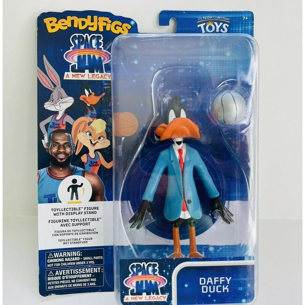 Space Jam: A New Legacy Daffy Duck BENDYFIGS 7 Inch Wal-Mart Exclusive‎ Figure